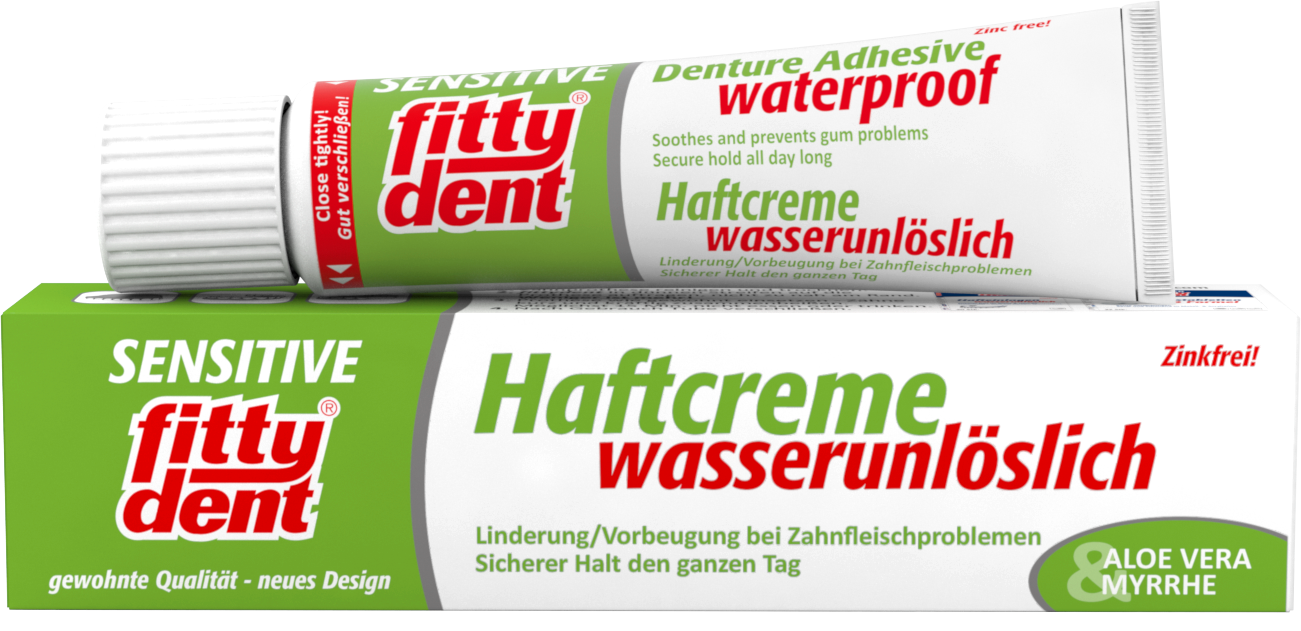 Produktbild Haftcreme wasserunlöslich